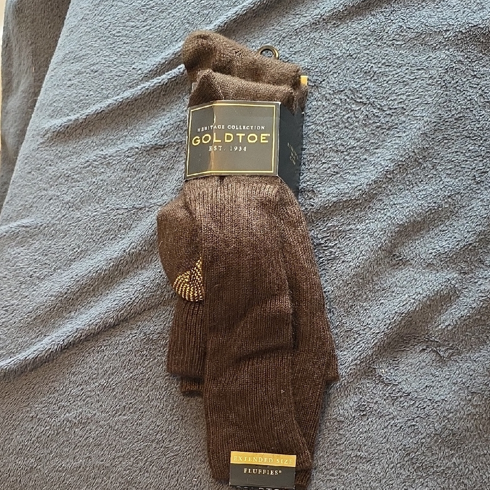 Gold Toe Men's Dark Brown Socks